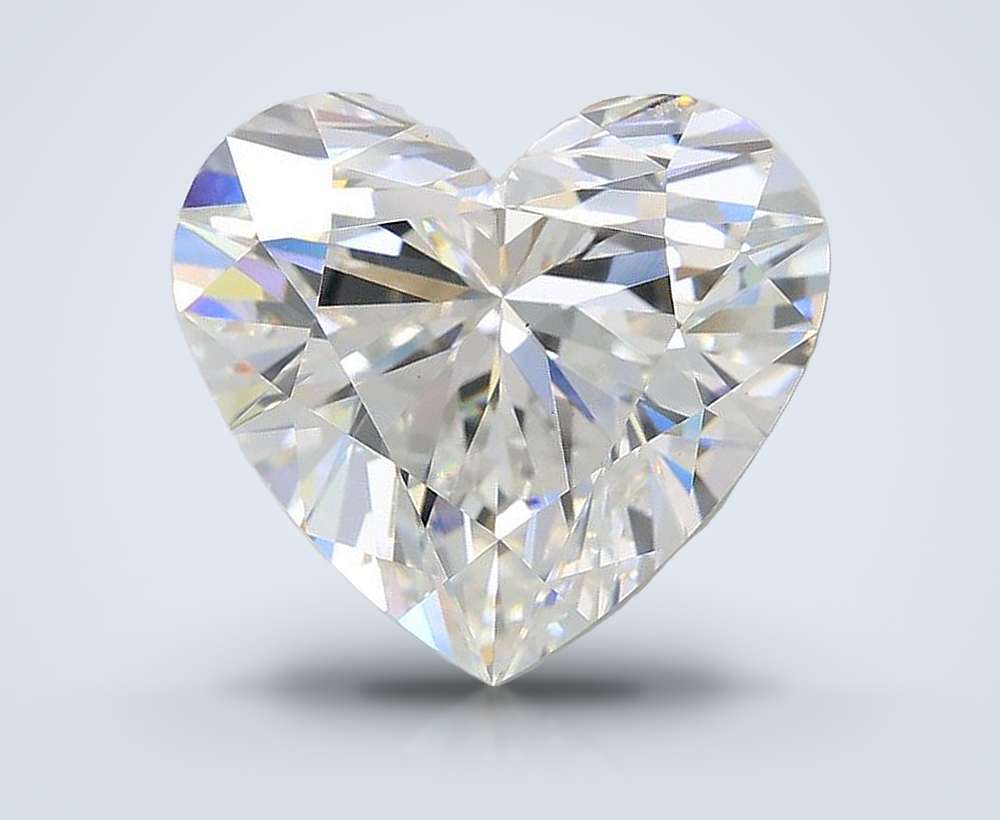 4.08 Carat Heart Lab Diamond