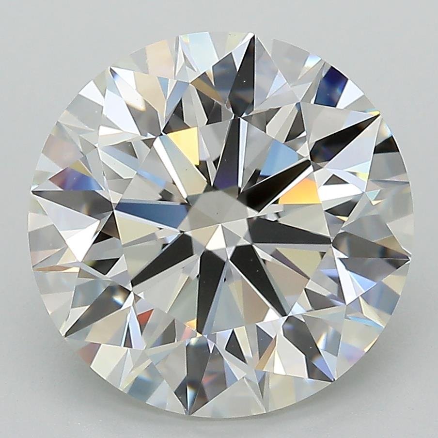 5.53ct G VS2 Rare Carat Ideal Cut Round Lab Grown Diamond