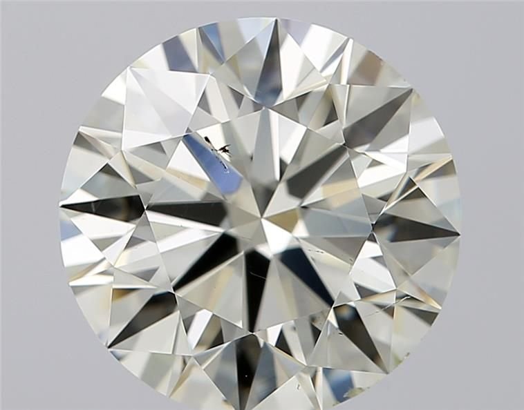 2.53ct K VS2 Rare Carat Ideal Cut Round Diamond