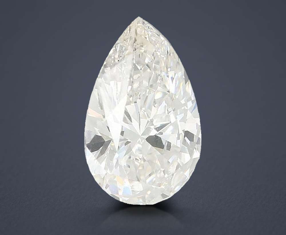 2.09 Carat Pear Lab Diamond