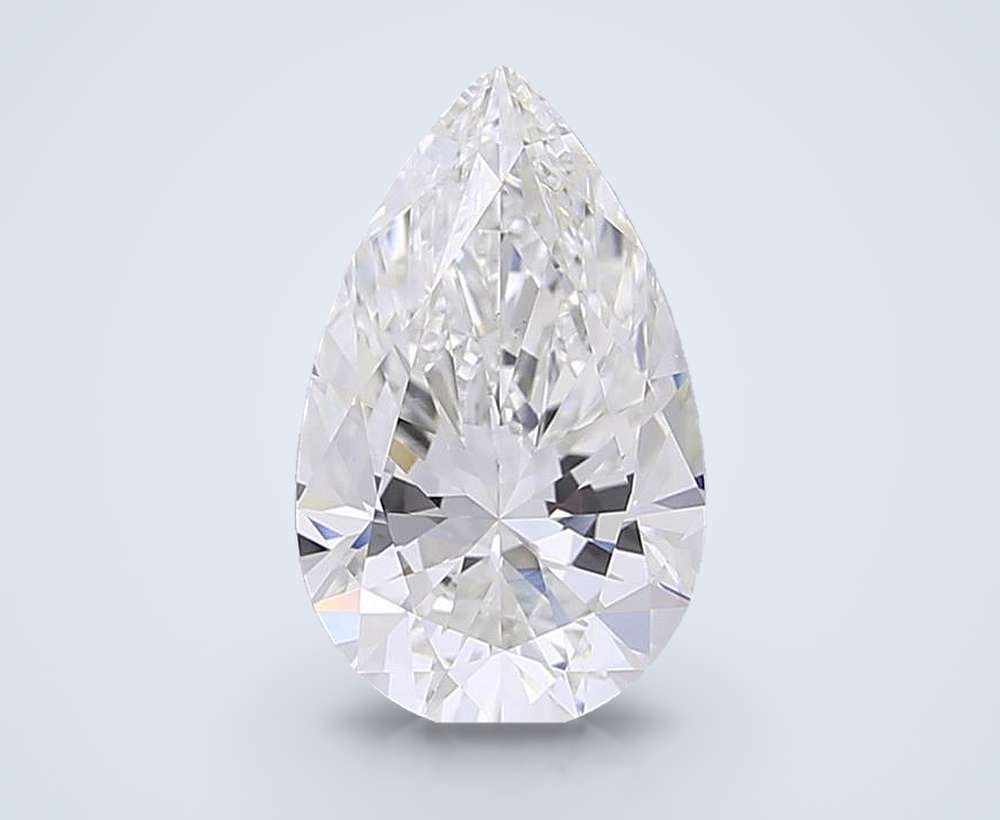 2.76 Carat Pear Lab Diamond