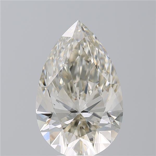 6.16ct I VS1 Rare Carat Ideal Cut Pear Lab Grown Diamond