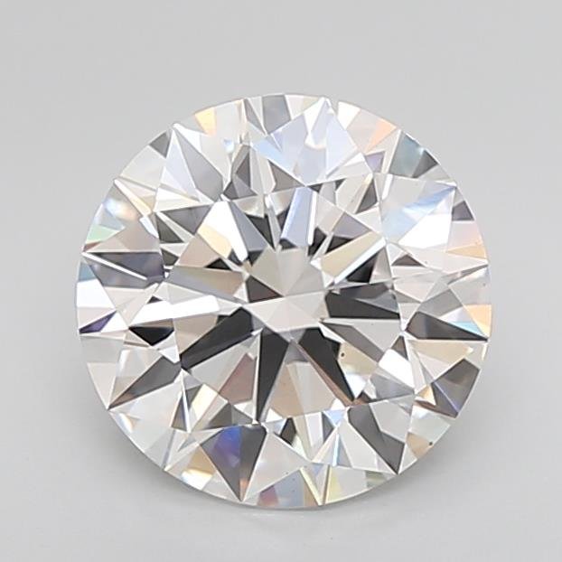 3.59ct E VS2 Rare Carat Ideal Cut Round Lab Grown Diamond