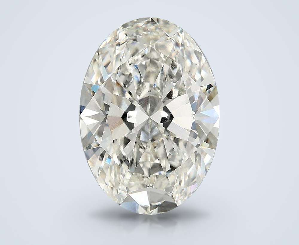 4.97 Carat Oval Lab Diamond