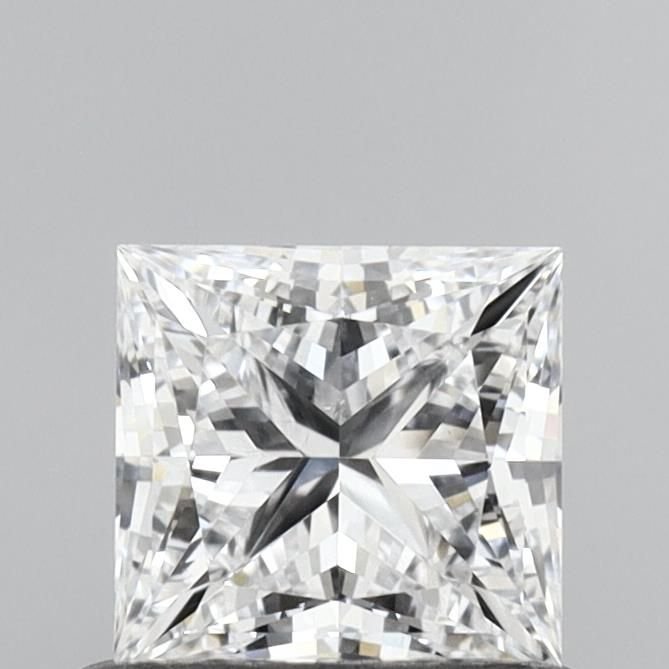 0.70ct D VS2 Rare Carat Ideal Cut Princess Lab Grown Diamond
