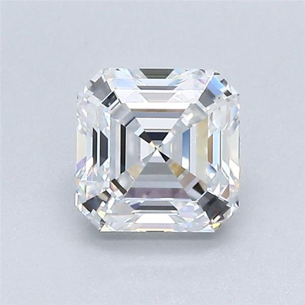 1.09ct D VVS1 Rare Carat Ideal Cut Asscher Diamond