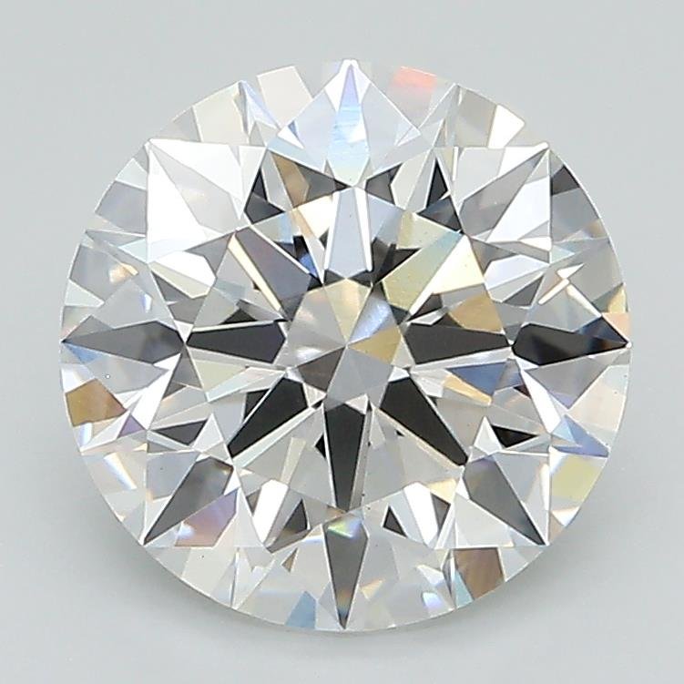 2.59ct E VS1 Rare Carat Ideal Cut Round Lab Grown Diamond