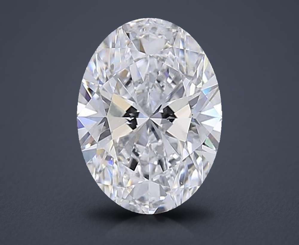 1.52 Carat Oval Lab Diamond