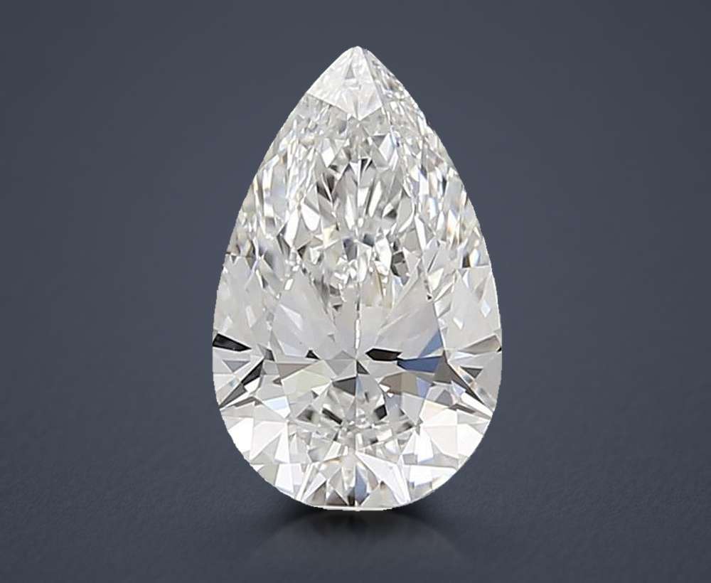 1.60 Carat Pear Lab Diamond