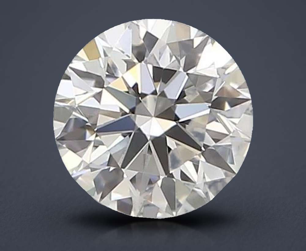 0.37 Carat Round Natural Diamond