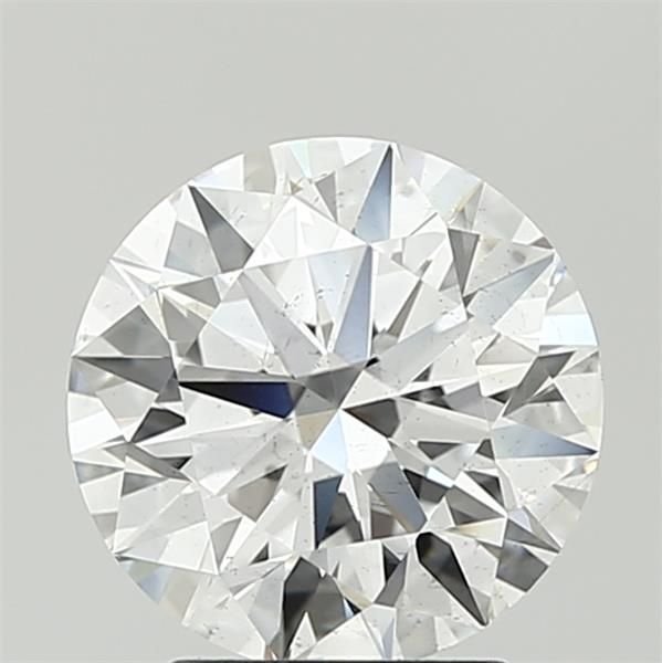 2.56ct D VS2 Rare Carat Ideal Cut Round Lab Grown Diamond