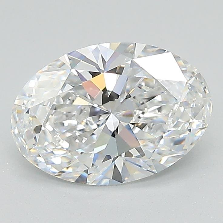 1.55ct D VVS2 Rare Carat Ideal Cut Oval Lab Grown Diamond