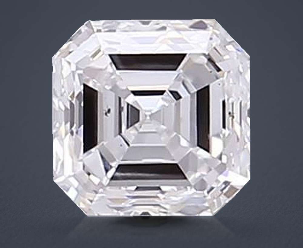 0.72 Carat Asscher Lab Diamond