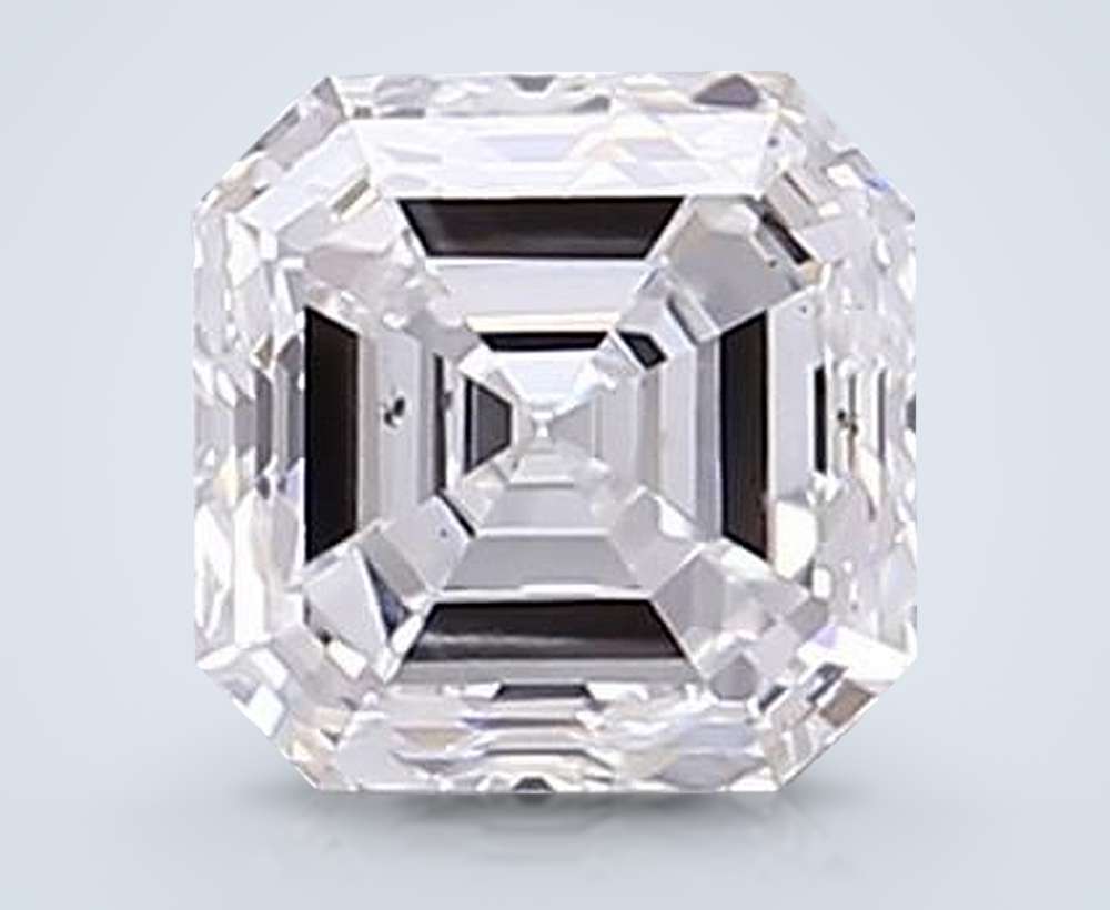 0.72 Carat Asscher Lab Diamond
