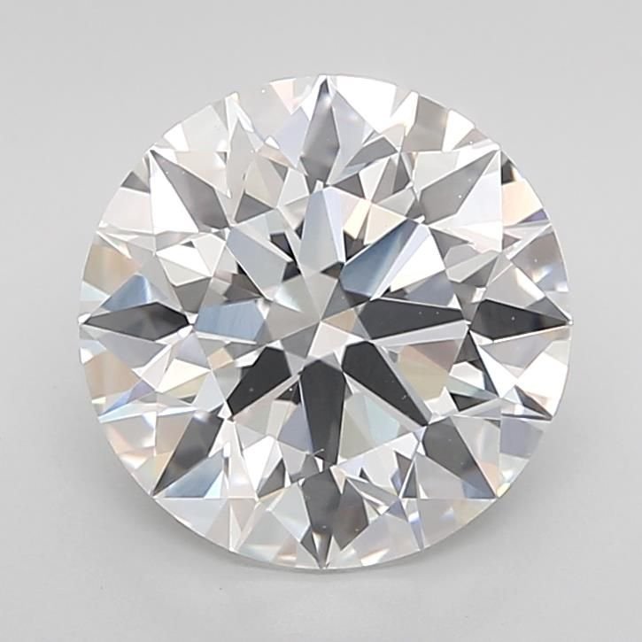 3.00ct E VS1 Rare Carat Ideal Cut Round Lab Grown Diamond