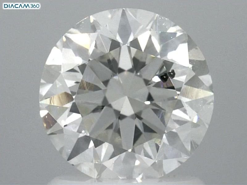 1.42ct I SI2 Rare Carat Ideal Cut Round Diamond
