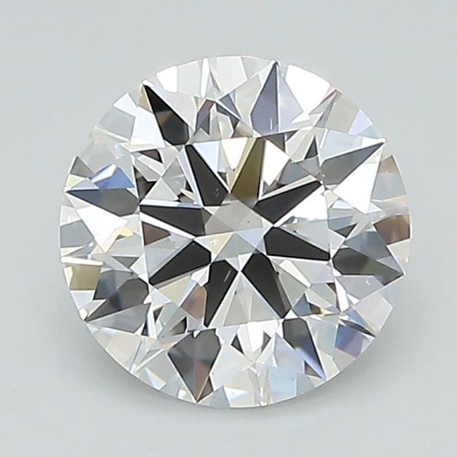 1.28ct D VS2 Rare Carat Ideal Cut Round Lab Grown Diamond