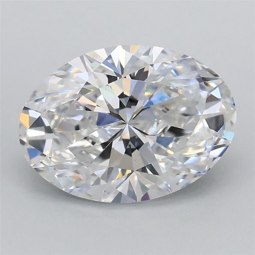 2.09ct E VVS2 Rare Carat Ideal Cut Oval Lab Grown Diamond