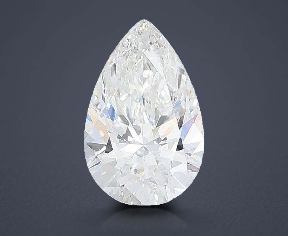 1.08 Carat Pear Lab Diamond