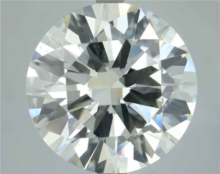 7.09ct J SI1 Excellent Cut Round Diamond