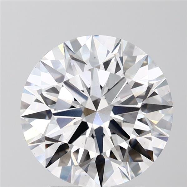 3.06ct D VS2 Ideal Cut Round Lab Grown Diamond