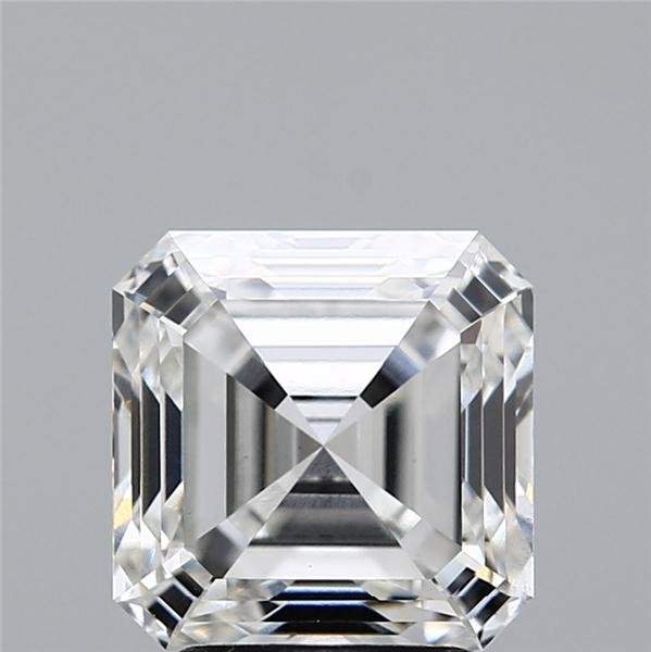 3.18ct H VS1 Rare Carat Ideal Cut Asscher Lab Grown Diamond