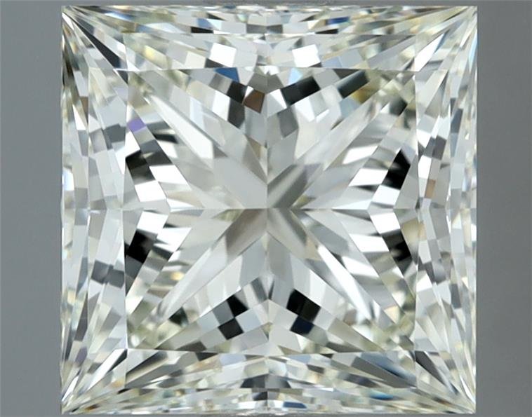 3.03ct K IF Rare Carat Ideal Cut Princess Diamond