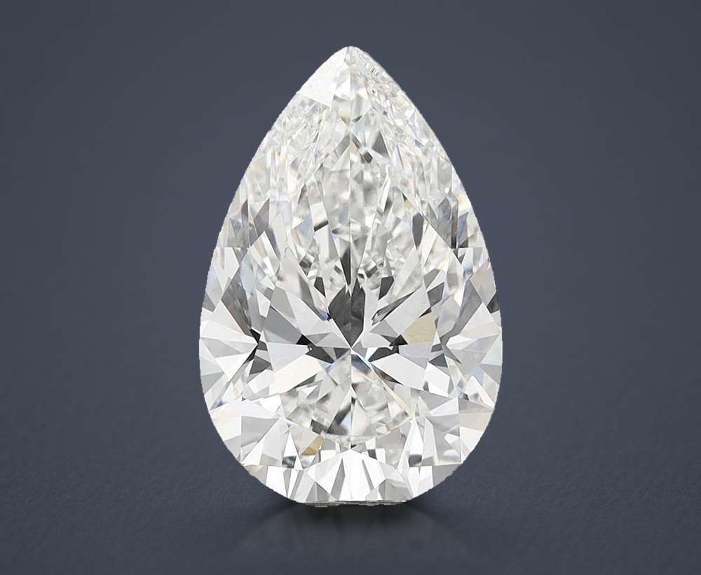 9.10 Carat Pear Lab Diamond