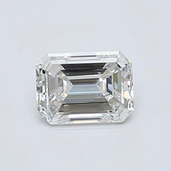 0.51ct E VVS1 Very Good Cut Emerald Lab Grown Diamond