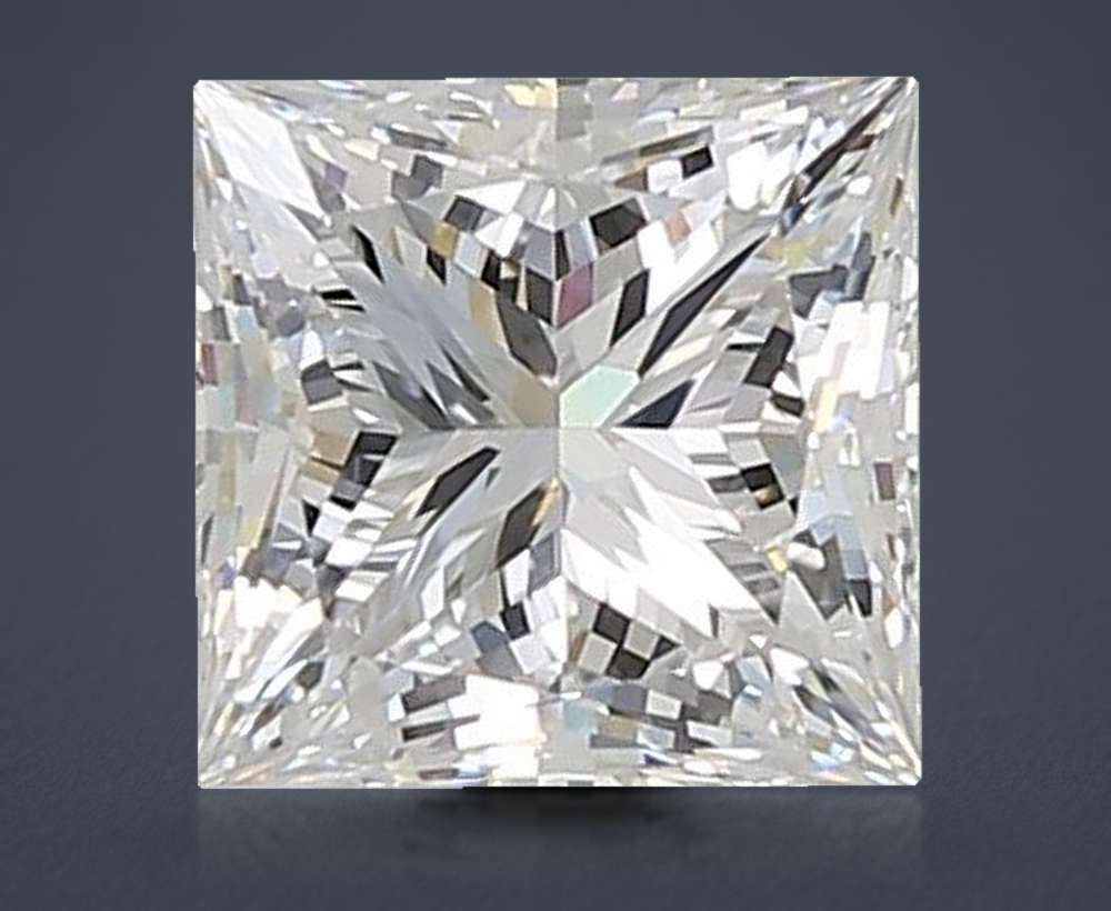 1.47 Carat Princess Lab Diamond