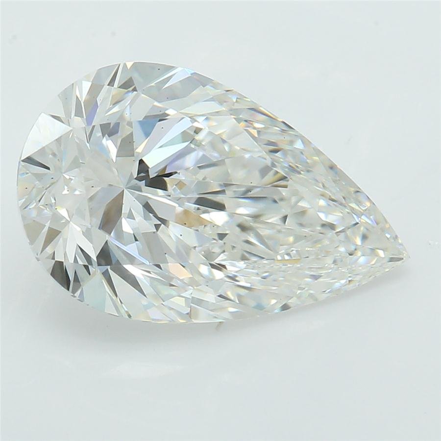 2.32ct F VS2 Rare Carat Ideal Cut Pear Lab Grown Diamond