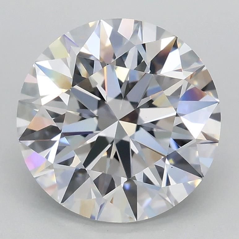 2.53ct D VS1 Excellent Cut Round Lab Grown Diamond