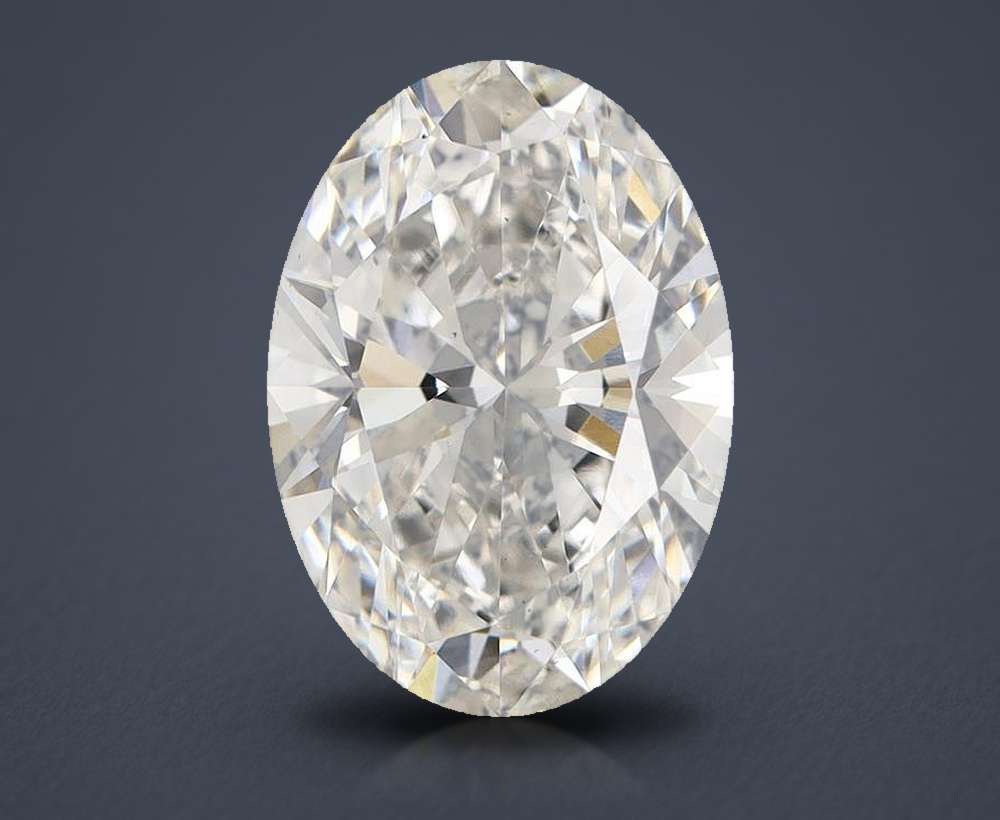 5.14 Carat Oval Lab Diamond