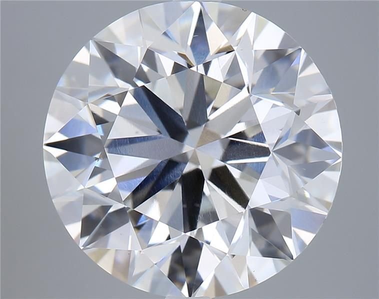 6.01ct F VS1 Excellent Cut Round Lab Grown Diamond