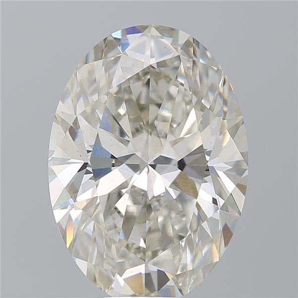 7.11ct I VS1 Rare Carat Ideal Cut Oval Lab Grown Diamond