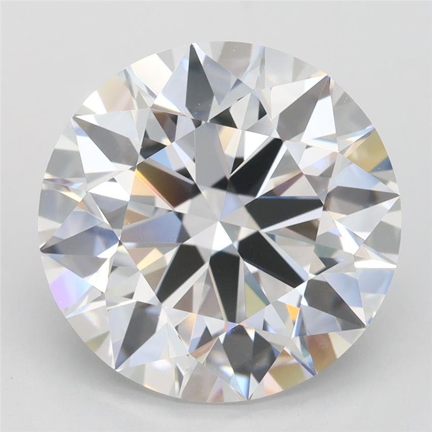 5.02ct E IF Rare Carat Ideal Cut Round Lab Grown Diamond