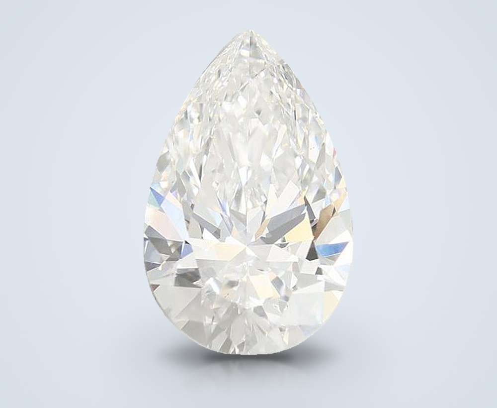 3.09 Carat Pear Lab Diamond