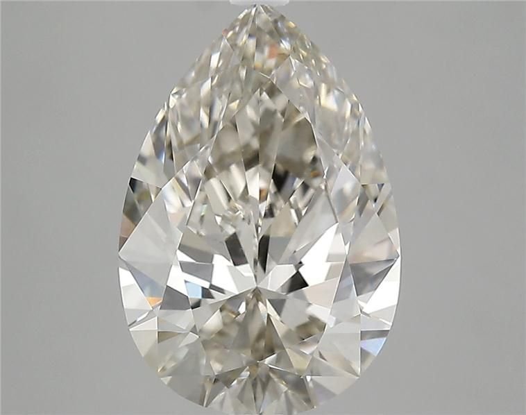 4.14ct I VS1 Rare Carat Ideal Cut Pear Lab Grown Diamond