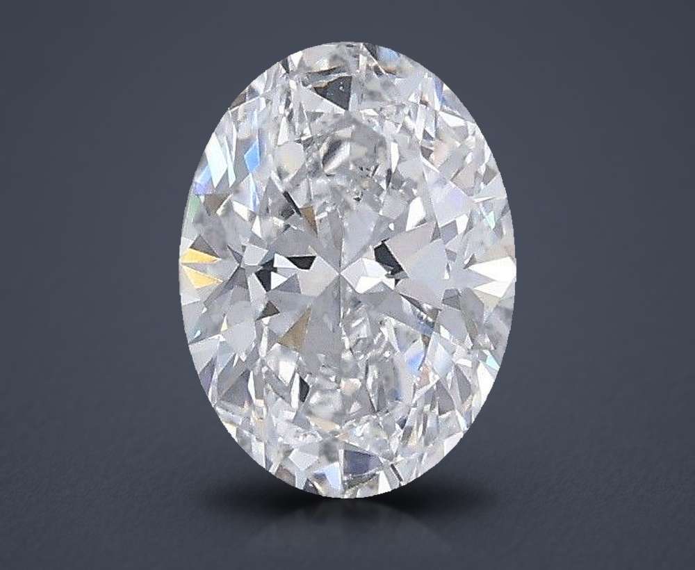 0.73 Carat Oval Lab Diamond