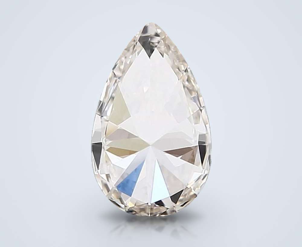 0.90 Carat Pear Natural Diamond