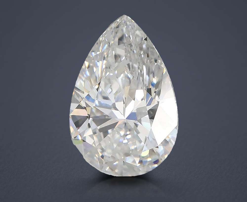2.00 Carat Pear Lab Diamond