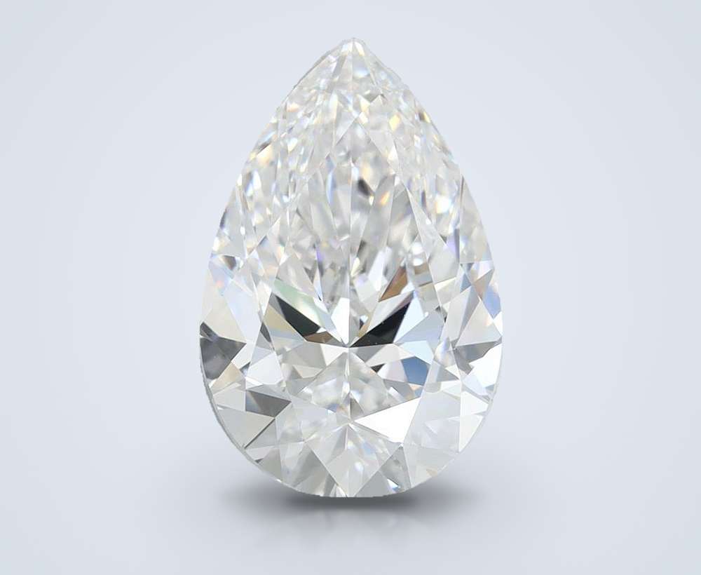 2.83 Carat Pear Lab Diamond