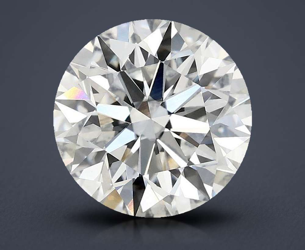 2.87 Carat Round Lab Diamond