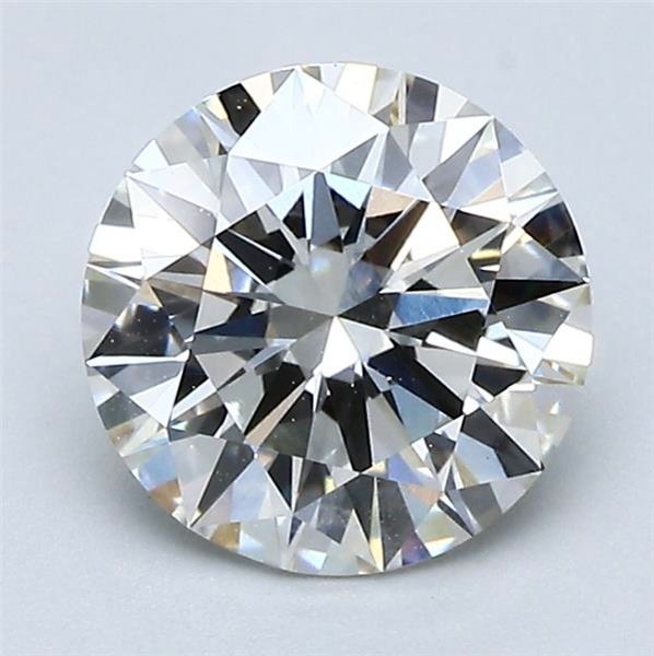 1.69ct H VVS2 Rare Carat Ideal Cut Round Lab Grown Diamond