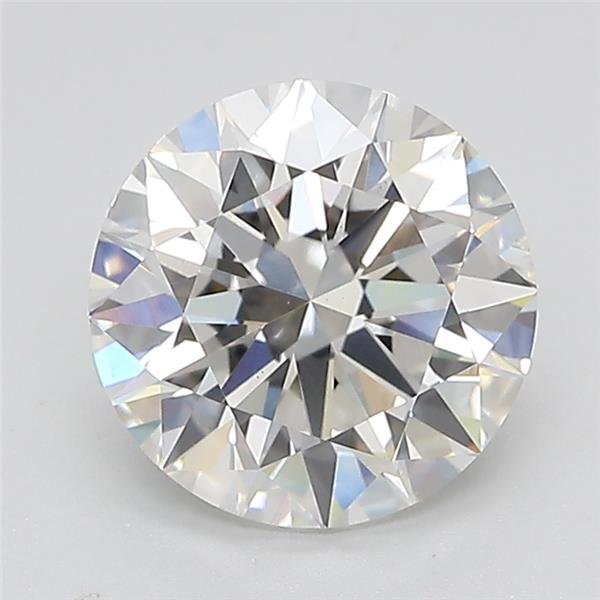 2.24ct F VS2 Rare Carat Ideal Cut Round Lab Grown Diamond