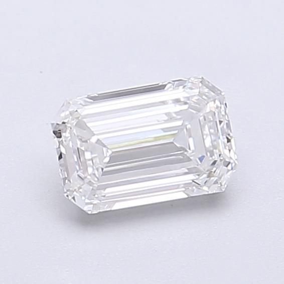 0.64ct D VVS2 Rare Carat Ideal Cut Emerald Lab Grown Diamond