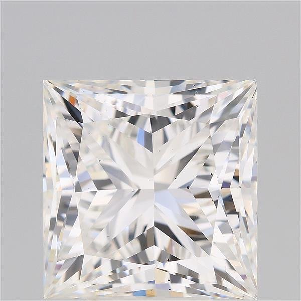 7.06ct G VS2 Rare Carat Ideal Cut Princess Lab Grown Diamond