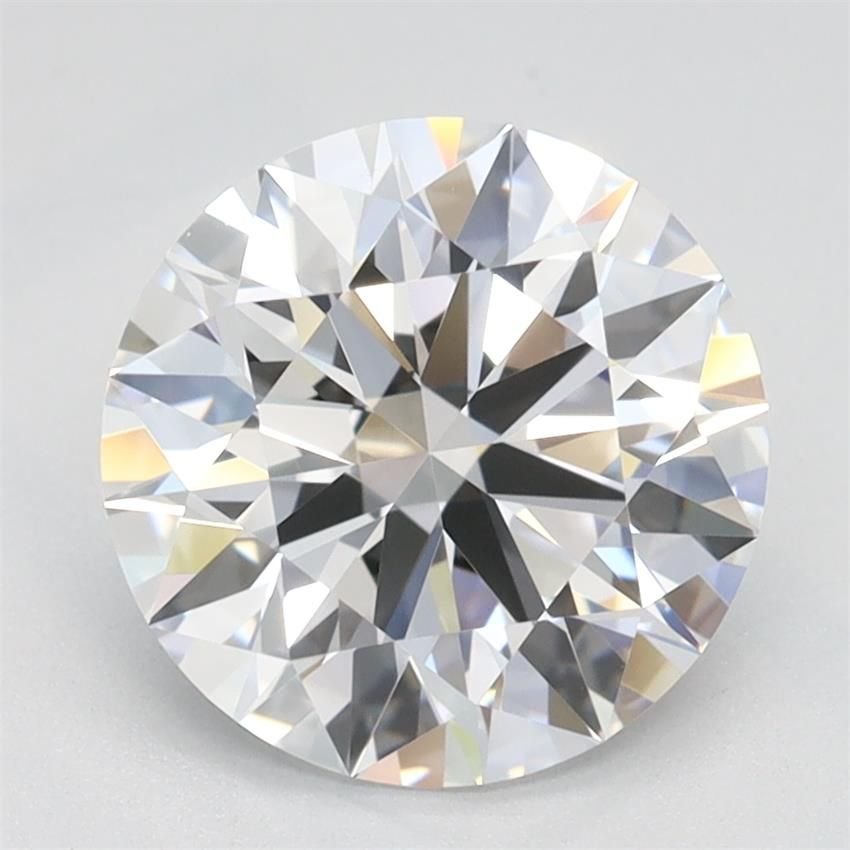 2.11ct D VVS1 Rare Carat Ideal Cut Round Lab Grown Diamond