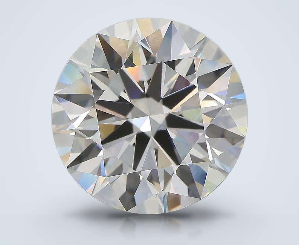 4.02 Carat Round Lab Diamond