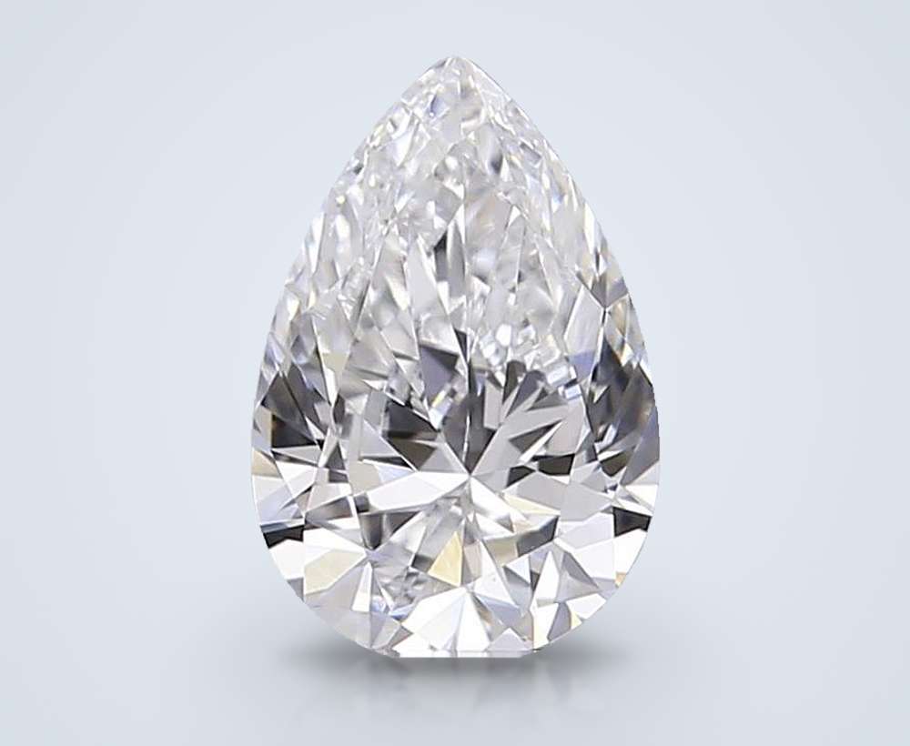 0.50 Carat Pear Lab Diamond